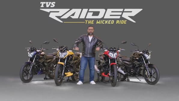 TVS Raider 125 launched in India, priced from Rs 77,500: Gets ride modes, Bluetooth connectivity