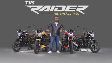 TVS Raider 125 launched in India, priced from Rs 77,500: Gets ride modes, Bluetooth connectivity