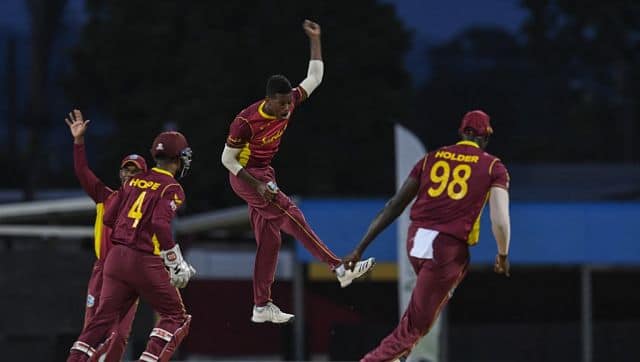 Akeal Hosein is now a part of West Indies&rsquo; T20 World Cup squad. AFP