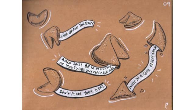 Future- Custom made fortune cookie suggestions for 2020