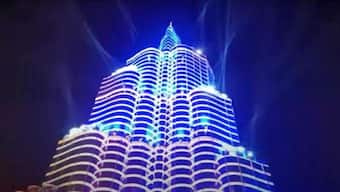 Laser light show at Kolkata's 'Burj Khalifa' pandal stopped over COVID-19 fears