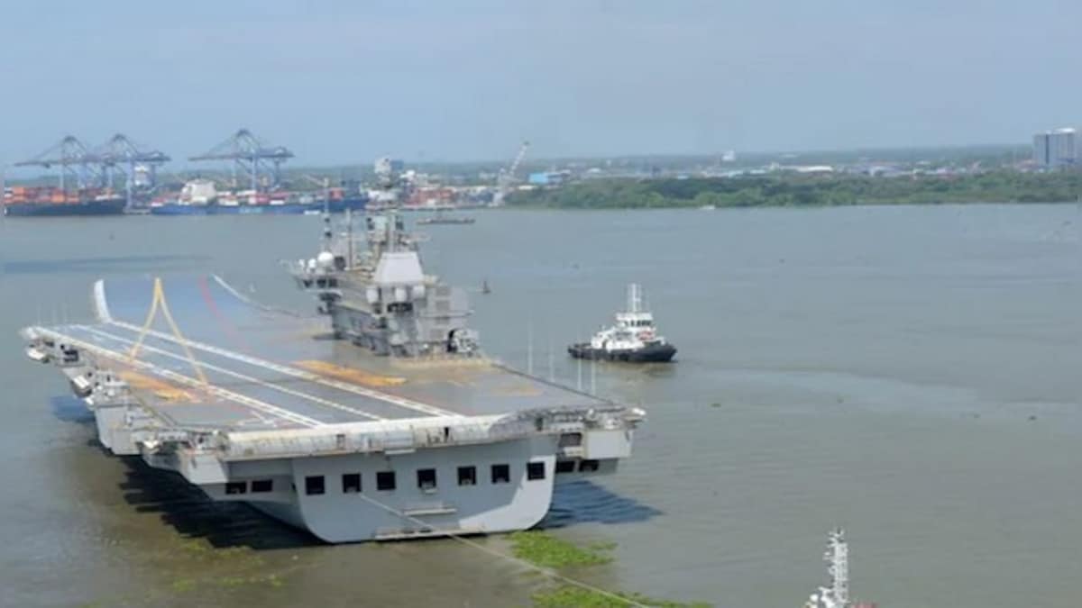 Aircraft carrier Vikrant completes third sea trials, returns to Kochi harbour