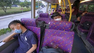 It's a snoozefest! Hong Kong tour bus helps puts travellers to sleep
