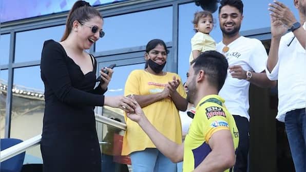 Watch: Deepak Chahar proposes to girlfriend in stands after CSK vs PBKS match