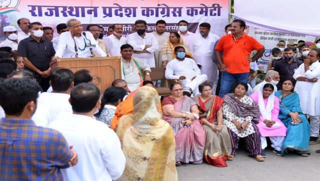 ‘Democracy under threat’, says Rajasthan’s Ashok Gehlot on Lakhimpur Kheri violence ‘Democracy under threat’, says Rajasthan’s Ashok Gehlot on Lakhimpur Kheri violence