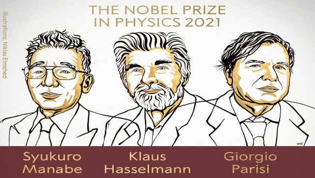 Nobel Prize in Physics 2021: Manabe, Hasselmann and Parisi win for discoveries in 'complex physical systems' Nobel Prize in Physics 2021: Manabe, Hasselmann and Parisi win for discoveries in 'complex physical systems'