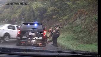 US officer's quick response saves colleague's life from careening car; watch viral video here