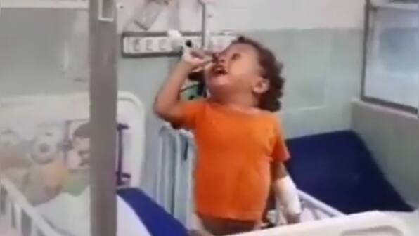 Watch: Brazilian toddler admitted to hospital sings favourite song, wins hearts with his positive spirit