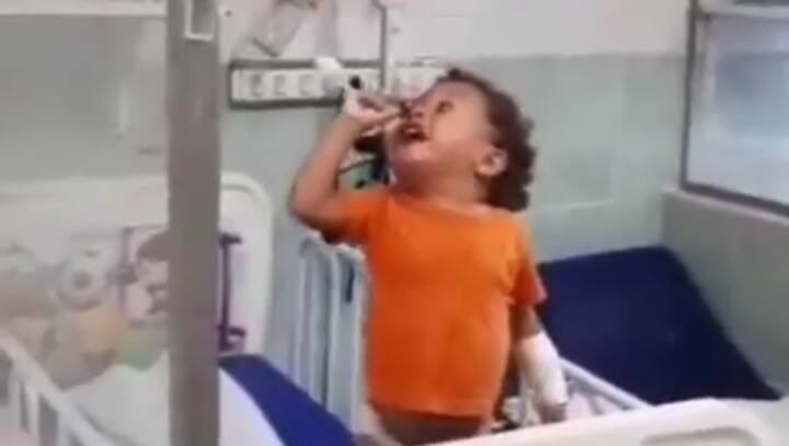 Watch: Brazilian toddler admitted to hospital sings favourite song, wins hearts with his positive spirit
