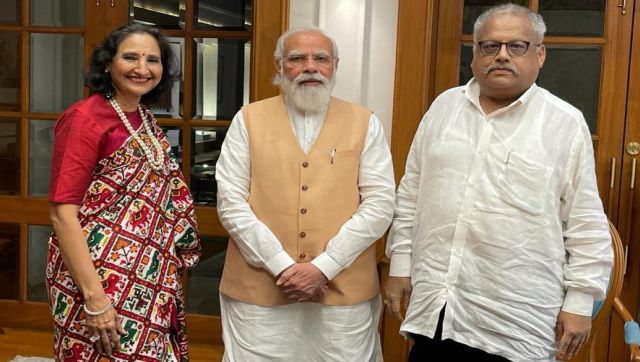 Narendra Modi meets ‘one and only’ stock market investor Rakesh Jhunjhunwala Narendra Modi meets ‘one and only’ stock market investor Rakesh Jhunjhunwala