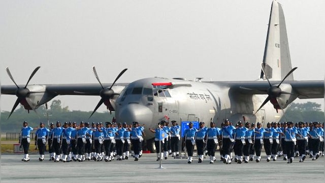 'Big birds' soar in the skies! Indian Air Force celebrates its 89th ...