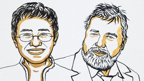 Philippines journalist Maria Ressa and Russia's Muratov win 2021 Nobel Peace Prize