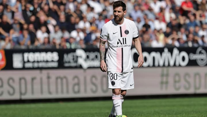 Ligue 1: Lionel Messi suffers first defeat with PSG at Rennes; Marseille lose to Lille