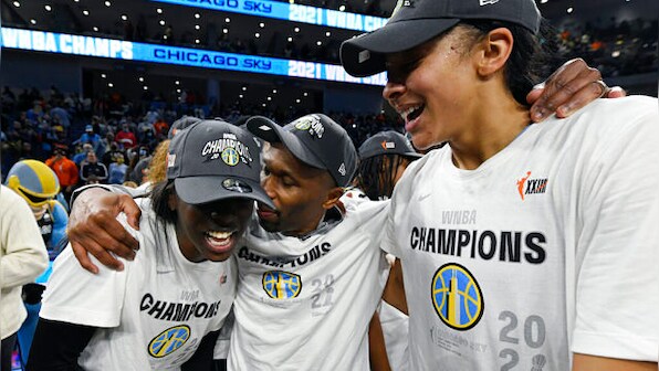 WNBA: Candace Parker inspires Chicago Sky to first title with victory over Phoenix Mercury