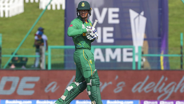 T20 World Cup 2021: Quinton de Kock refuses to take knee, withdrawn from team T20 World Cup 2021: Quinton de Kock refuses to take knee, withdrawn from team