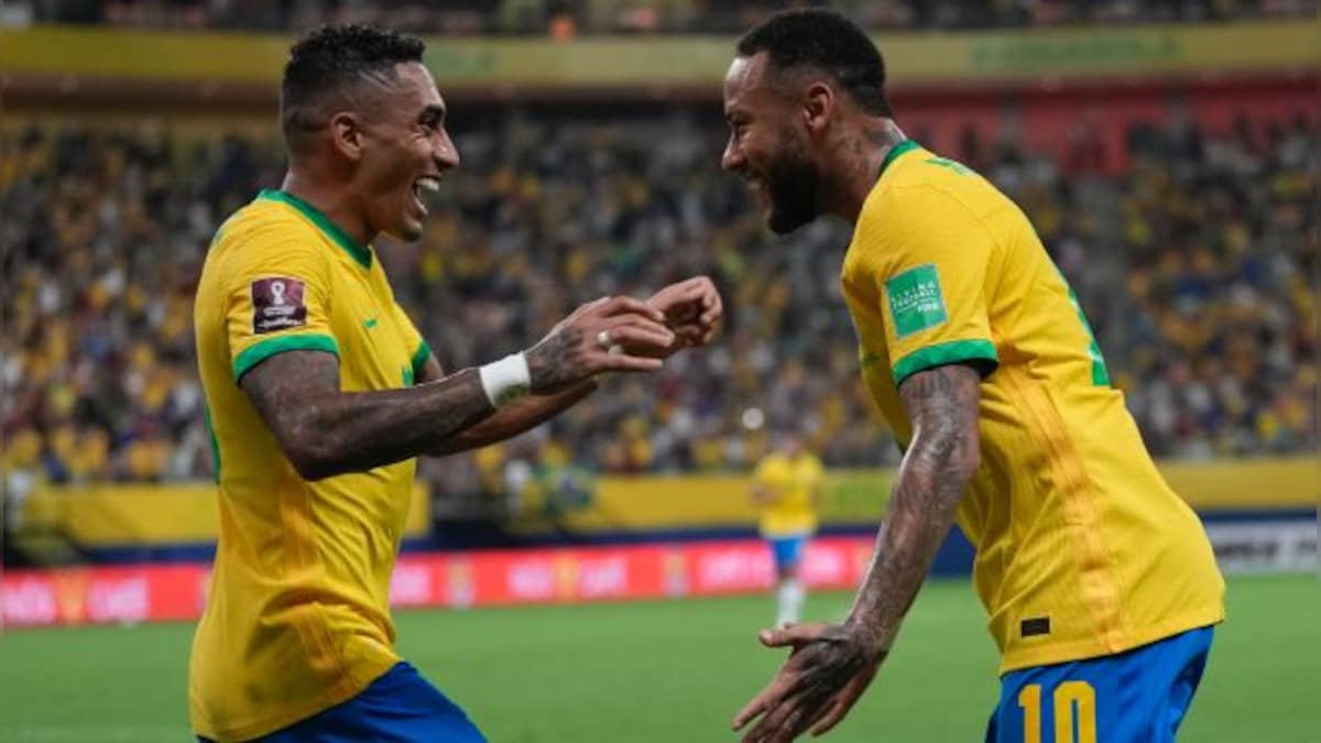 The joy is back for Neymar with Brazil in World Cup qualifying