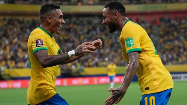 The joy is back for Neymar with Brazil in World Cup qualifying