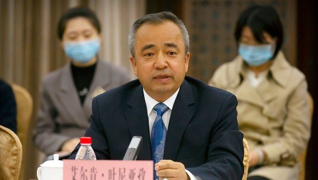 China names ethnic Uyghur Erkin Tuniyaz, who gained notoriety for backing Beijing's policies, new Xinjiang governor China names ethnic Uyghur Erkin Tuniyaz, who gained notoriety for backing Beijing's policies, new Xinjiang governor