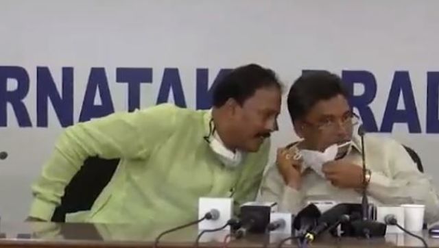 'Takes bribes': Video of Karnataka Congress leaders trashing DK Shivakumar goes viral 'Takes bribes': Video of Karnataka Congress leaders trashing DK Shivakumar goes viral
