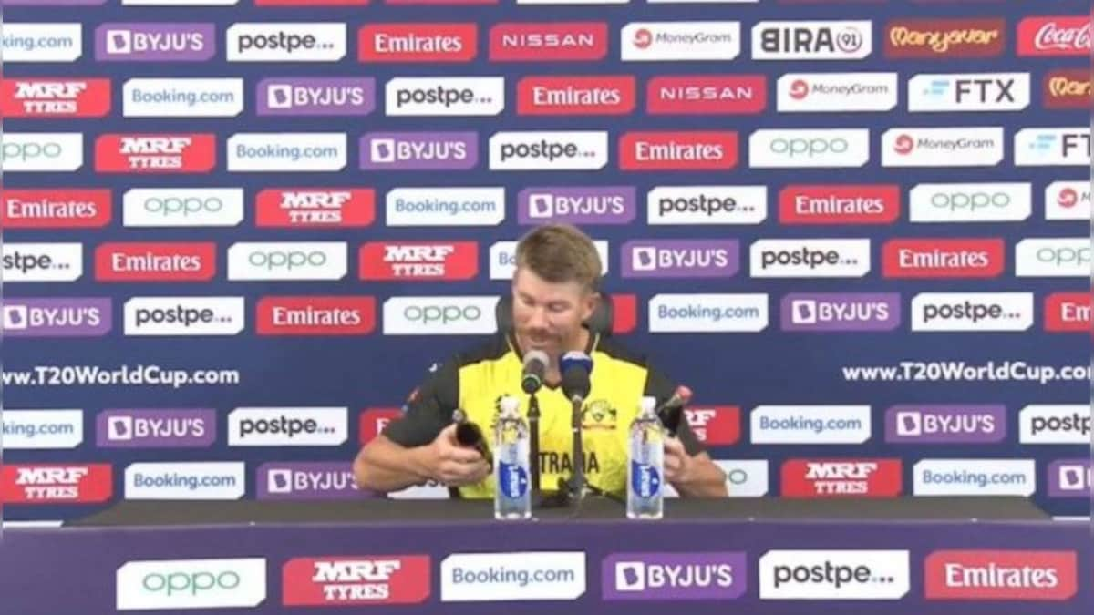 T20 World Cup 2021: David Warner does a Ronaldo, removes Coca Cola bottles during press conference