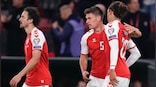 FIFA World Cup Qualifying: Denmark book Qatar 2022 ticket as England are held