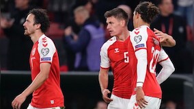 FIFA World Cup Qualifying: Denmark book Qatar 2022 ticket as England are held