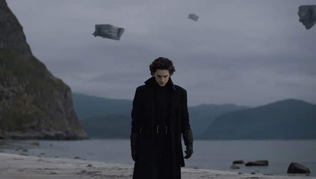 Timothee Chalamet as Paul Atreides in Dune (2021) | Courtesy Legendary Pictures/Warner Bros. Pictures.