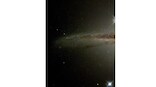 European Space Agency shares images of edge-on galaxy; leaves netizens amazed