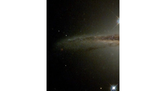 European Space Agency shares images of edge-on galaxy; leaves netizens amazed European Space Agency shares images of edge-on galaxy; leaves netizens amazed