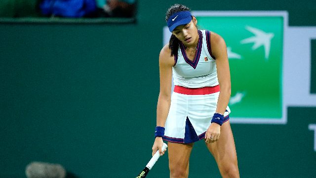 Indian Wells Masters: Emma Raducanu loses in straight sets to Aliaksandra Sasnovich; Andy Murray advances Indian Wells Masters: Emma Raducanu loses in straight sets to Aliaksandra Sasnovich; Andy Murray advances