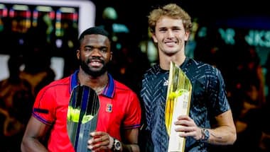 Vienna Open: Alexander Zverev beats Frances Tiafoe in straight sets to claim year's fifth title