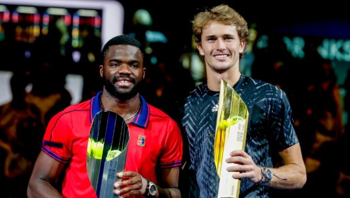 Vienna Open: Alexander Zverev beats Frances Tiafoe in straight sets to claim year's fifth title