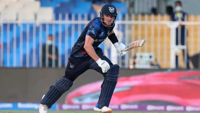 Namibia's captain Gerhard Erasmus hit a fifty as Namibia defeated Ireland to create history. AP