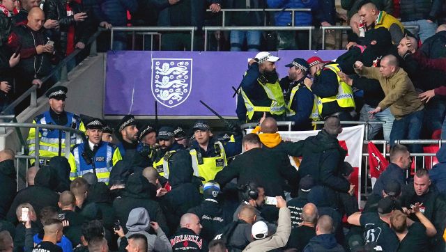 FIFA World Cup Qualifying: Hungary fans clash with police, one arrested for racist abuse FIFA World Cup Qualifying: Hungary fans clash with police, one arrested for racist abuse