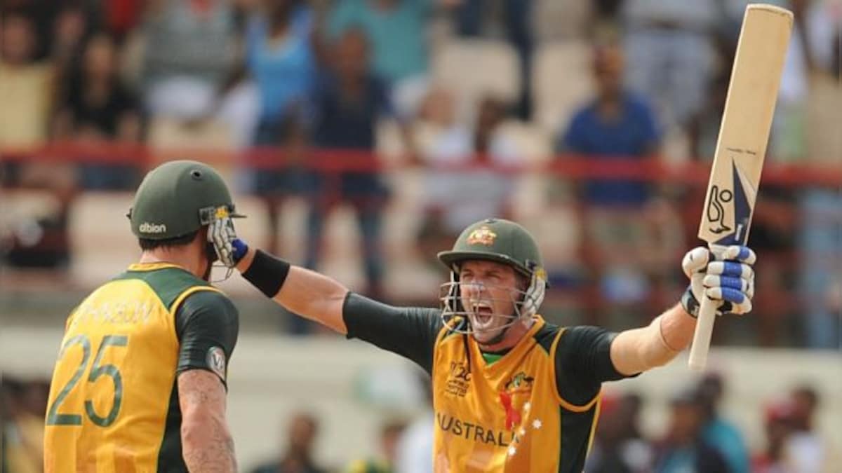 T20 World Cup Top Moments: Michael Hussey takes apart Saeed Ajmal in famous takedown