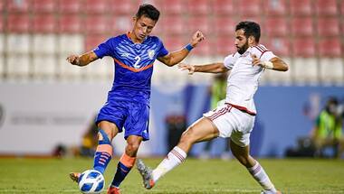 AFC U-23 Asian Cup Qualifiers: UAE's Abdulla Idrees converts late penalty to beat India