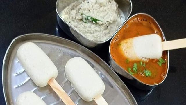 Viral picture of idli on ice-cream stick leaves Netizens divided; Shashi Tharoor calls it 'absurd but practical' Viral picture of idli on ice-cream stick leaves Netizens divided; Shashi Tharoor calls it 'absurd but practical'