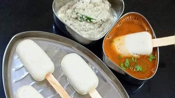 Viral picture of idli on ice-cream stick leaves Netizens divided; Shashi Tharoor calls it 'absurd but practical'