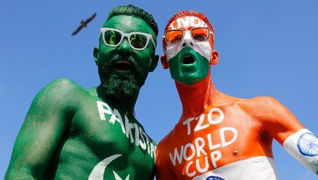 India-Pakistan match has always been seen as a battle for pride from fans of both sides. AP Photo