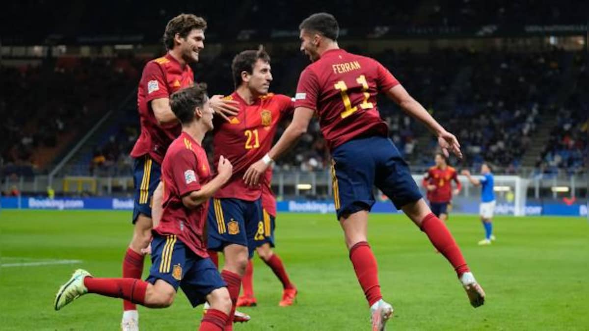 UEFA Nations League: Ferran Torres double ends Italy's record run to put Spain in final