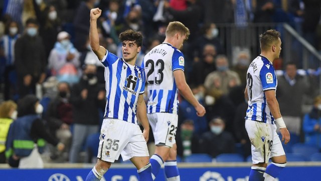 LaLiga: Late Julen Lobete goal sends 10-man Real Sociedad top of league table LaLiga: Late Julen Lobete goal sends 10-man Real Sociedad top of league table