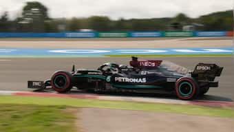 Turkish Grand Prix: Lewis Hamilton fastest in qualifying but Valtteri Bottas takes pole