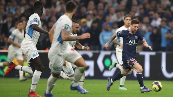 Ligue 1: Lionel Messi muted as 10-man Paris Saint-Germain draw with Marseille
