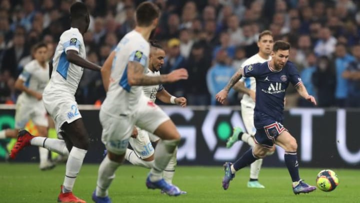 Ligue 1: Lionel Messi muted as 10-man Paris Saint-Germain draw with Marseille