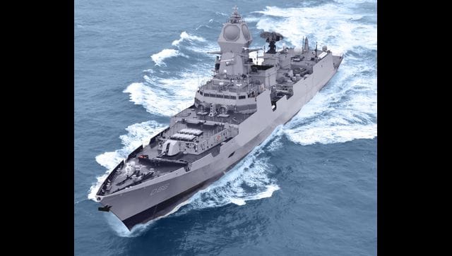 Indian Navy Gets Its First P15B Stealth Guided-missile Destroyer ...