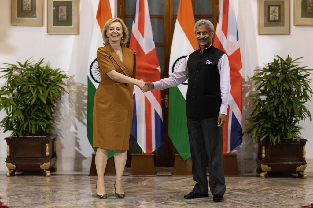 S Jaishankar, Liz Truss hold bilateral talks to boost India-UK ties in strategic areas S Jaishankar, Liz Truss hold bilateral talks to boost India-UK ties in strategic areas
