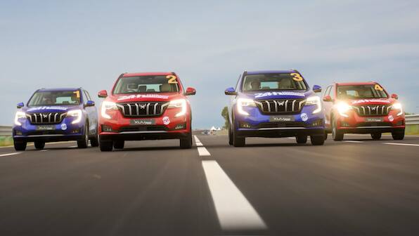 Mahindra XUV700 sets national endurance run record, covers over 4,000 kilometres in 24 hours at MSPT