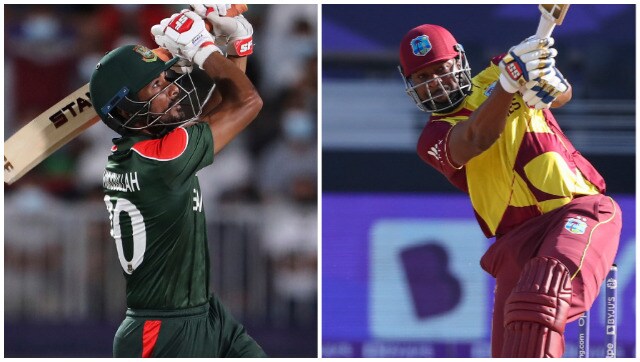 Highlights, Bangladesh vs West Indies, T20 World Cup 2021, Full Cricket Score Windies keep campaign alive with thrilling win