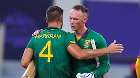T20 World Cup 2021 Photos: West Indies endure horror show with ball as South Africa open Super 12s account