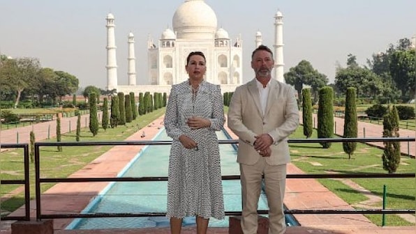 Denmark prime minister Mette Frederiksen visits Taj Mahal with husband, calls it 'beautiful'